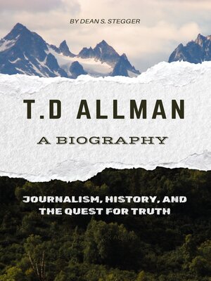 cover image of T.D ALLMAN